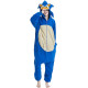 Fantasia Sonic the Hedgehog Luxo Adulto Macacão Fantasia Sonic the Hedgehog Luxo Adulto Macacão