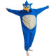 Fantasia Sonic the Hedgehog Luxo Adulto Macacão Fantasia Sonic the Hedgehog Luxo Adulto Macacão