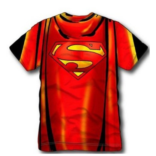 Camiseta do Super Homem Infantil Camiseta do Super Homem Infantil