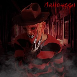 Fantasia Freddy Krueger Infantil Kit Luxo Fantasia Freddy Krueger Infantil Kit Luxo