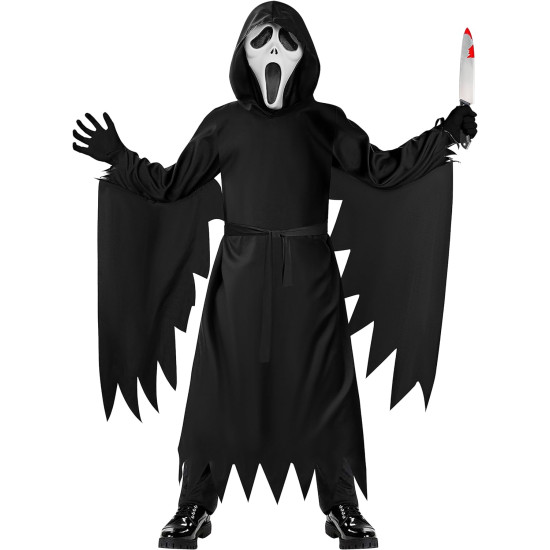 Fantasia Pânico Assustadora Luxo Infantil