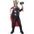 Fantasia Infantil Thor com Músculos Avengers Luxo