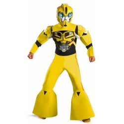 Fantasia Infantil Transformers Animado Bumblebee Super Luxo Fantasia Infantil Transformers Animado Bumblebee Super Luxo