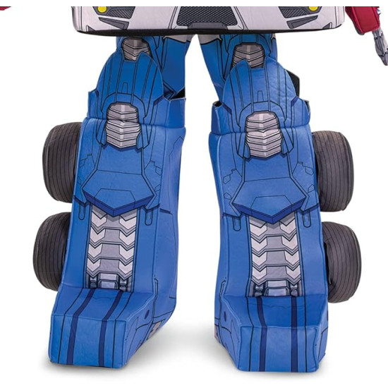 Fantasia Optimus Transformers Elite Infantil Carro