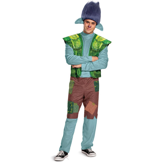 Fantasia Tronco Branch Trolls Luxo Adulto Fantasia Tronco Branch Trolls Luxo Adulto