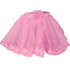 Fantasia Infantil Tutu de Tule Floral Rosa
