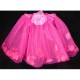 Tutu Infantil de Tule Floral Colorido