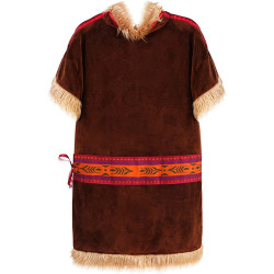 Fantasia Túnica Kristoff Uma Aventura Congelante Adulto