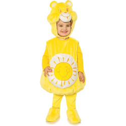 Fantasia Ursinho Carinhoso Amarelo Infantil Bebê