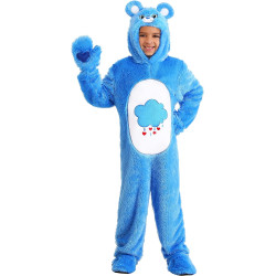 Fantasia Ursinho Carinhoso Azul Infantil Luxo