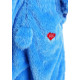 Fantasia Ursinho Carinhoso Azul Infantil Luxo