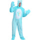 Fantasia Ursinho Carinhoso Azulado Adulto Luxo