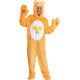 Fantasia Ursinho Carinhoso Laranja Adulto Luxo