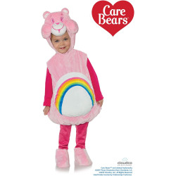 Fantasia Ursinho Carinhoso Rosa Infantil Bebê