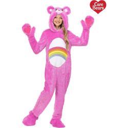 Fantasia Ursinho Carinhoso Rosa Infantil Luxo