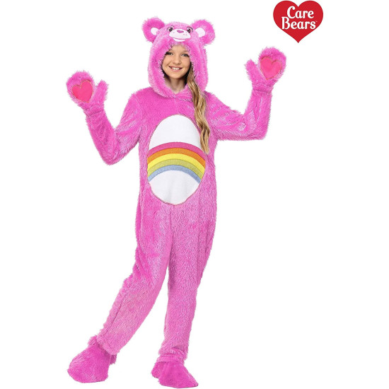 Fantasia Ursinho Carinhoso Rosa Infantil Luxo Fantasia Ursinho Carinhoso Rosa Infantil Luxo