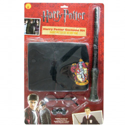 Kit Harry Potter Óculos Capa e Varinha