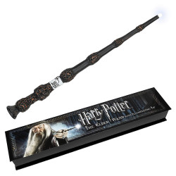 Varinha Harry Potter Dumbledor Luxo com Luz