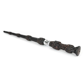 Varinha Harry Potter Dumbledor Luxo com Luz