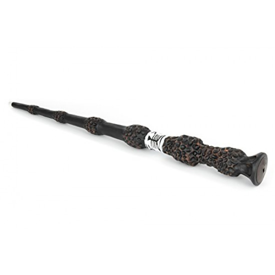 Varinha Harry Potter Dumbledor Luxo com Luz Varinha Harry Potter Dumbledor Luxo com Luz