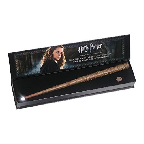 Varinha Harry Potter Hermione Luxo com Luz