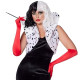 Fantasia Adulto Cruela Longo Luxo Fantasia Adulto Cruela Longo Luxo