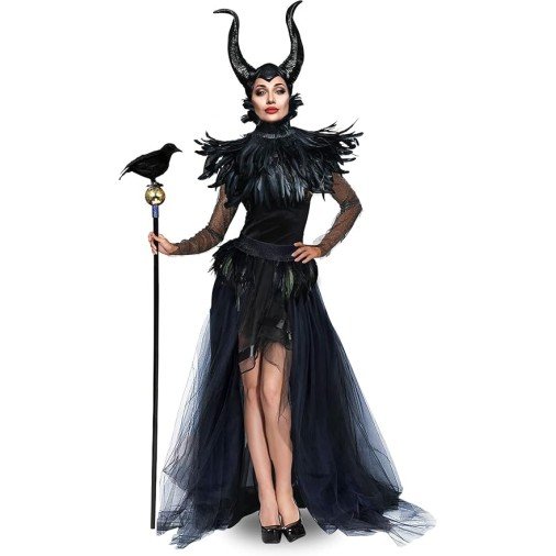 Fantasia Malévola Adulto Elite Set Fantasia Malévola Adulto Elite Set