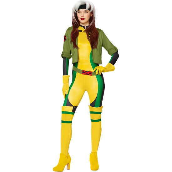 Fantasia Rogue Adulto X-men Feminino Marvel Fantasia Rogue Adulto X-men Feminino Marvel
