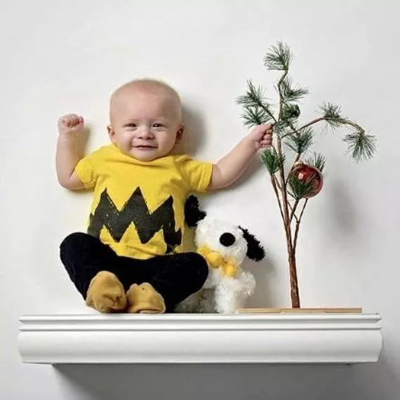 Fantasia Charlie Brown Turma do Snoopy Infantil Clássica